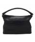 LEATHER JEWELS (レザージュエルズ) クロコダイル型押し2WAYバッグ ブラック：12000円