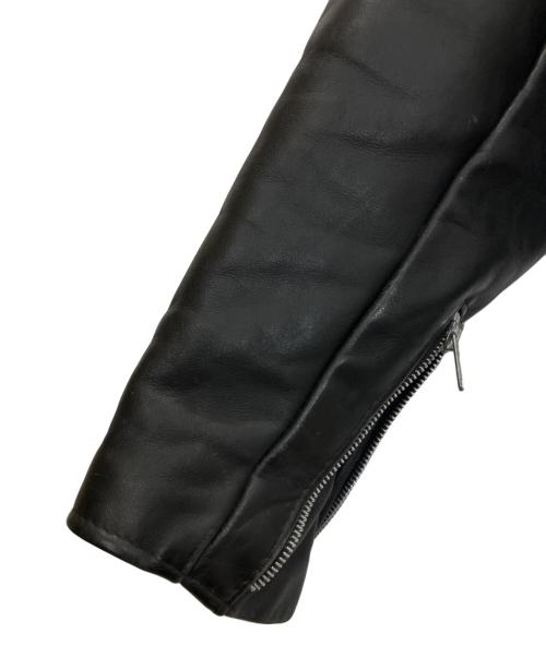 Schott（ショット）Schott (ショット) シングルライダースジャケット ブラック サイズ:40の古着・服飾アイテム