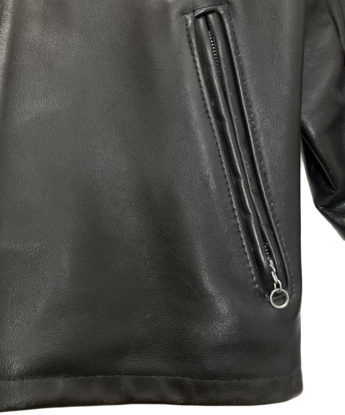 Schott（ショット）Schott (ショット) シングルライダースジャケット ブラック サイズ:40の古着・服飾アイテム