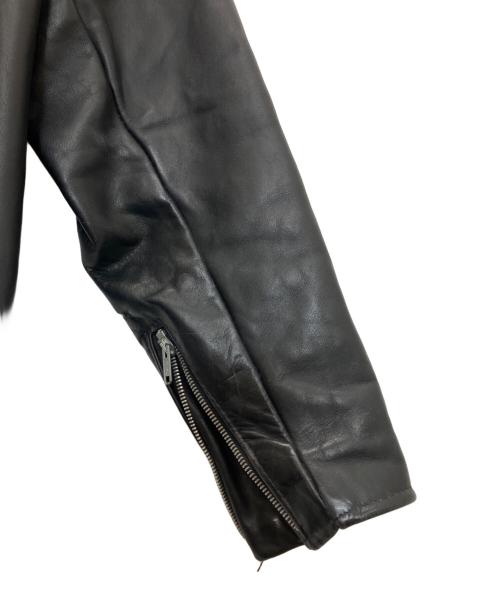 Schott（ショット）Schott (ショット) シングルライダースジャケット ブラック サイズ:40の古着・服飾アイテム