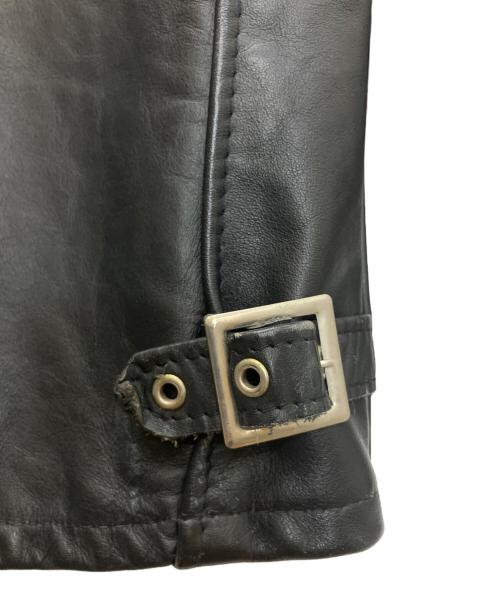 Schott（ショット）Schott (ショット) シングルライダースジャケット ブラック サイズ:40の古着・服飾アイテム