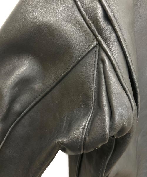 Schott（ショット）Schott (ショット) シングルライダースジャケット ブラック サイズ:40の古着・服飾アイテム