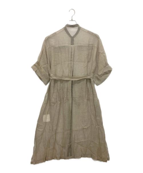 RITO（リト）RITO (リト) 半袖ワンピース グレー サイズ:Mの古着・服飾アイテム