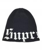 SUPREMEシュプリーム）の古着「ニット帽」｜ブラック