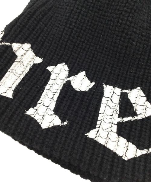 SUPREME（シュプリーム）SUPREME (シュプリーム) ニット帽 ブラックの古着・服飾アイテム