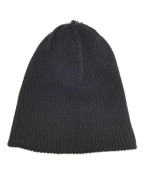 SUPREME（シュプリーム）SUPREME (シュプリーム) ニット帽 ブラックの古着・服飾アイテム