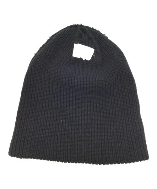 SUPREME（シュプリーム）SUPREME (シュプリーム) ニット帽 ブラックの古着・服飾アイテム