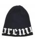 SUPREME (シュプリーム) ニット帽 ブラック：6000円