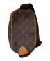 LOUIS VUITTON (ルイ ヴィトン) ポシェットガンジュ ブラウン：80000円