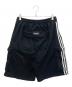 reckless scholars (レックレス スクラーズ) yori sport (ヨリ スポーツ) スウェットワイドショートパンツ ブラック サイズ:L：22000円