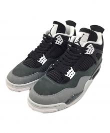 NIKE（ナイキ）の古着「Air Jordan 4 Retro "Fear"」｜ブラック×グレー