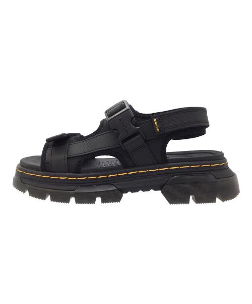 Dr.Martens（ドクターマーチン）Dr.Martens (ドクターマーチン) FORSTERマルチストラップサンダル ブラック サイズ:UK5、USM6、EU38、USL7の古着・服飾アイテム