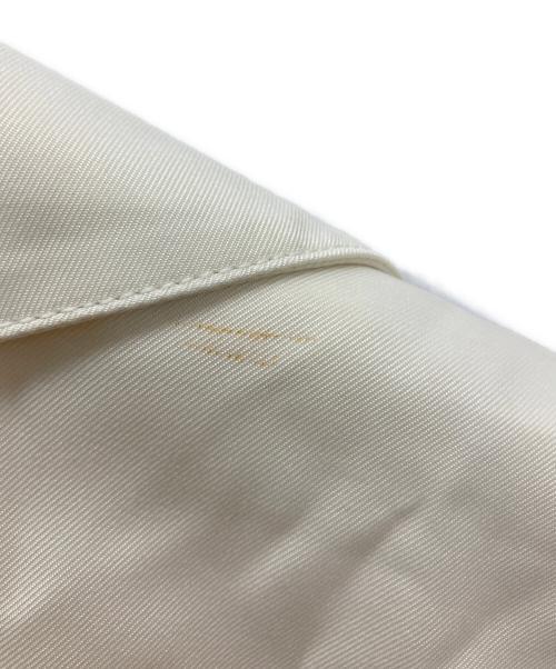 JILL BY JILLSTUART（ジル バイ ジルスチュアート）JILL BY JILLSTUART (ジル バイ ジルスチュアート) 125-2151001　プリーツドレストレンチコート ホワイト サイズ:Mの古着・服飾アイテム