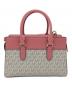 MICHAEL KORS (マイケルコース) 2WAYバッグ ピンク×グレー：13000円