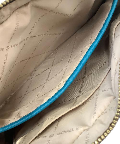 MICHAEL KORS（マイケルコース）MICHAEL KORS (マイケルコース) ショルダーバッグ ブラウン×ネイビーの古着・服飾アイテム