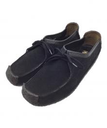 CLARKS（クラークス）の古着「Wallabees」｜ブラック