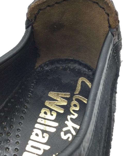 CLARKS（クラークス）CLARKS (クラークス) Wallabees ブラック サイズ:7 1/2の古着・服飾アイテム