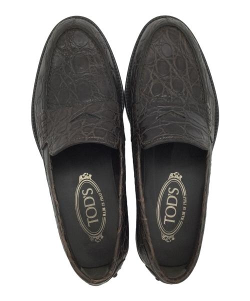 TOD'S（トッズ）TOD'S (トッズ) ローファー ブラウン サイズ:SIZE 6の古着・服飾アイテム