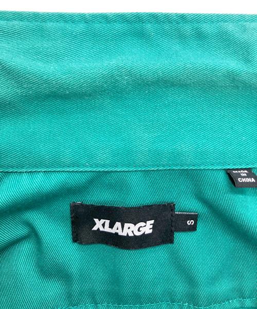 X-LARGE（エクストララージ）X-LARGE (エクストララージ) 01193401　ワークシャツジャケット グリーン サイズ:Sの古着・服飾アイテム