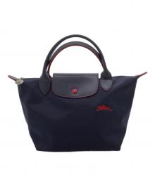 LONGCHAMP（ロンシャン）の古着「ハンドバッグ」｜ネイビー