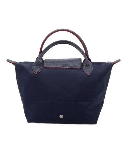 LONGCHAMP（ロンシャン）LONGCHAMP (ロンシャン) ハンドバッグ ネイビーの古着・服飾アイテム