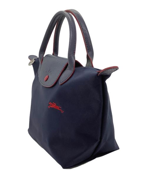 LONGCHAMP（ロンシャン）LONGCHAMP (ロンシャン) ハンドバッグ ネイビーの古着・服飾アイテム