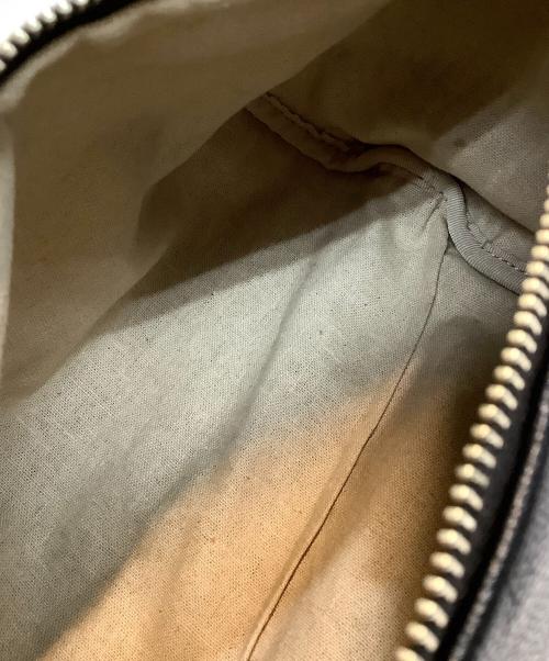 REN（レン）REN (レン) ピッグスキンスクエアダッフルハンドバッグXS ブラックの古着・服飾アイテム