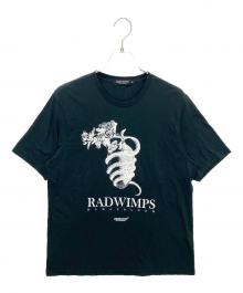 UNDERCOVER×RADWIMPS（アンダーカバー×ラッドウィンプス）の古着「半袖カットソー」｜ブラック×ホワイト