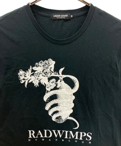 UNDERCOVER（アンダーカバー）UNDERCOVER (アンダーカバー) RADWIMPS (ラッドウィンプス) 半袖カットソー ブラック×ホワイト サイズ:2の古着・服飾アイテム