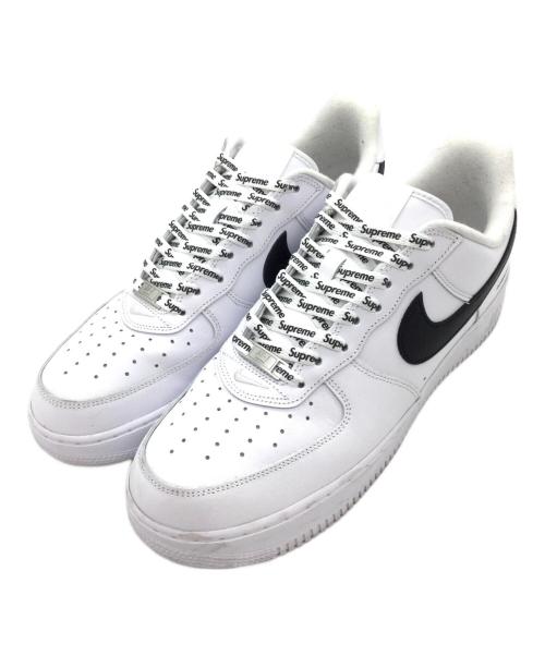 NIKE（ナイキ）NIKE (ナイキ) SUPREME (シュプリーム) AIR FORCE1 LOW SP ホワイト サイズ:US11、UK10、EUR45、cm29、BR43、CN290の古着・服飾アイテム