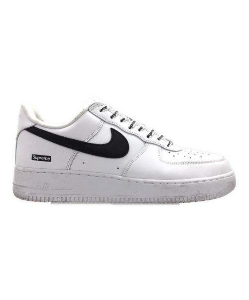 NIKE（ナイキ）NIKE (ナイキ) SUPREME (シュプリーム) AIR FORCE1 LOW SP ホワイト サイズ:US11、UK10、EUR45、cm29、BR43、CN290の古着・服飾アイテム