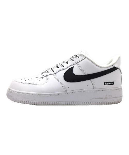 NIKE（ナイキ）NIKE (ナイキ) SUPREME (シュプリーム) AIR FORCE1 LOW SP ホワイト サイズ:US11、UK10、EUR45、cm29、BR43、CN290の古着・服飾アイテム