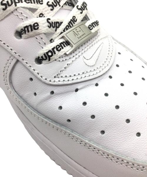 NIKE（ナイキ）NIKE (ナイキ) SUPREME (シュプリーム) AIR FORCE1 LOW SP ホワイト サイズ:US11、UK10、EUR45、cm29、BR43、CN290の古着・服飾アイテム