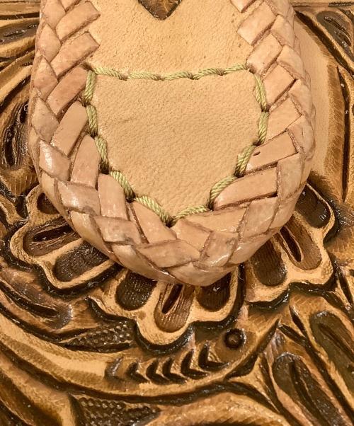 GODANE（ゴダン）GODANE (ゴダン) 長財布 ブラウン×ブルーの古着・服飾アイテム