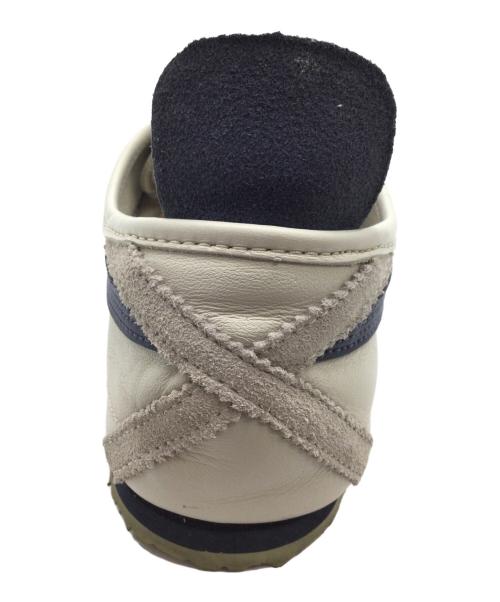 Onitsuka Tiger（オニツカタイガー）Onitsuka Tiger (オニツカタイガー) MEXICO'66 ホワイト×ネイビー サイズ:CM27.5、EURO43.5、US9 1/2、UK8 1/2、BR41、CN275(2.5)の古着・服飾アイテム
