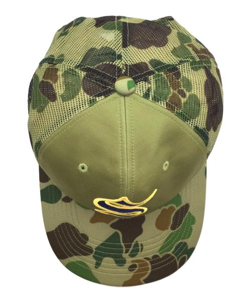 SUPREME（シュプリーム）SUPREME (シュプリーム) メッシュキャップ グリーン×ブラウンの古着・服飾アイテム