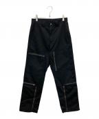 MONKEY TIMEモンキータイム）の古着「8314-699-0828　TWILL FLIGHT PANTS」｜ブラック