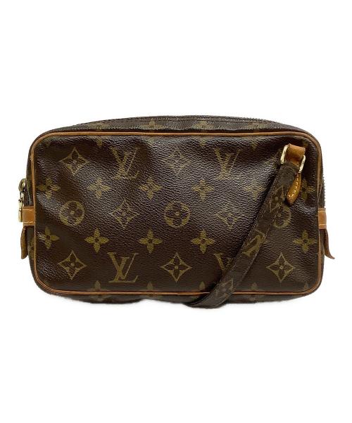 LOUIS VUITTON（ルイ ヴィトン）LOUIS VUITTON (ルイ ヴィトン) ショルダーポーチ ブラウンの古着・服飾アイテム