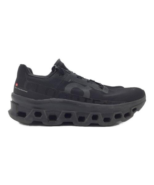 on（オン）On (オン) スニーカー ブラック サイズ:US10、UK9.5、EUR44、cm28の古着・服飾アイテム