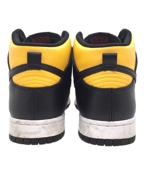 NIKE（ナイキ）NIKE (ナイキ) Dunk High イエロー×ブラック サイズ:US9、UK8、EUR42.5、cm27、BR40.5、CN270(2.5)の古着・服飾アイテム