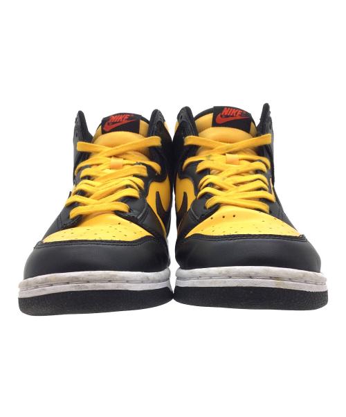 NIKE（ナイキ）NIKE (ナイキ) Dunk High イエロー×ブラック サイズ:US9、UK8、EUR42.5、cm27、BR40.5、CN270(2.5)の古着・服飾アイテム