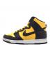 NIKE (ナイキ) Dunk High イエロー×ブラック サイズ:US9、UK8、EUR42.5、cm27、BR40.5、CN270(2.5)：5000円