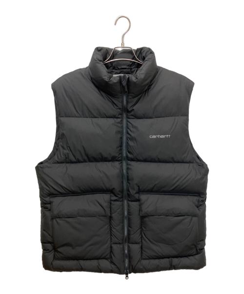 Carhartt WIP（カーハート ワーク イン プログレス）Carhartt WIP (カーハート ワーク イン プログレス) I032265 中綿ベスト ブラック サイズ:XLの古着・服飾アイテム