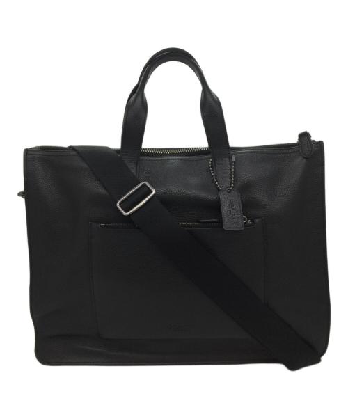 COACH（コーチ）COACH (コーチ) ブリーフケース ブラックの古着・服飾アイテム
