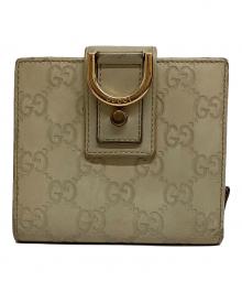 GUCCI（グッチ）の古着「2つ折り財布」｜グレー