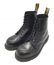 Dr.Martens（ドクターマーチン）の古着「8ホールブーツ」｜ブラック