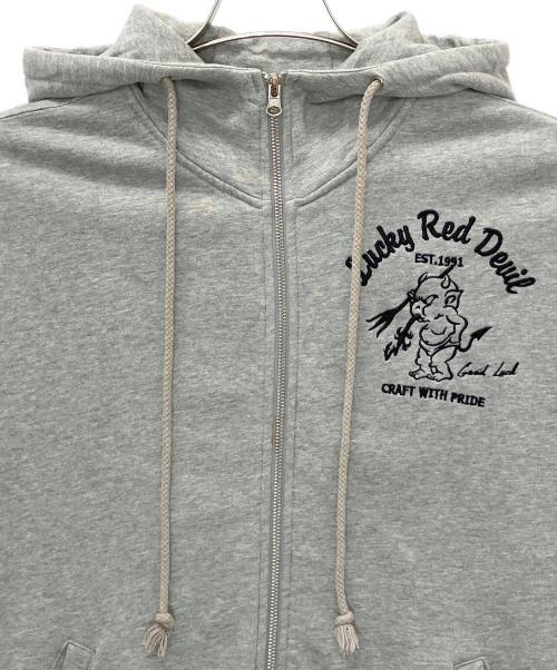 TED COMPANY（テッドカンパニー）TED COMPANY (テッドカンパニー) ジップパーカー グレー サイズ:46の古着・服飾アイテム