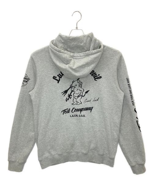 TED COMPANY（テッドカンパニー）TED COMPANY (テッドカンパニー) ジップパーカー グレー サイズ:46の古着・服飾アイテム