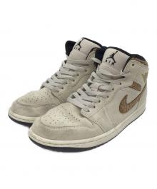 NIKE（ナイキ）の古着「Air Jordan 1 Mid SE "Brown Elephant/Safari"」｜グレー