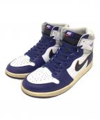 NIKEナイキ）の古着「Air Jordan 1 High OG Rare Air "Deep Royal Blue"」｜ブルー×ホワイト